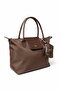 Charmlı Brown Large Size Waterproof Parachute Fabric Women's Shoulder Bag - 4