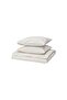 Double Duvet Cover Set, White-Beige, 240X220/50X60 cm - 3