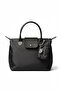 Charmlı Black Large Size Waterproof Parachute Fabric Women's Shoulder Bag