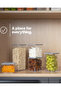 Food Storage Containers Set of 5 Pcs - Grey - 2