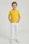 Boys' Yellow Polo Neck T-Shirt and White Pants Set April 23 October 29 Performance Outfit - 4