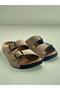 Double Buckle Women's Comfortable Sole Home Garden Pool Beach Slippers - 7