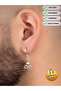 Unisex Steel Ring Dangle Octopus Earrings Do Not Rust or Tarnish - 3