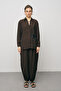 Women's Lyocell Luxe Silky Shirt with Double Belt Accessories