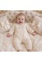100% Cotton - Buttoned Collar with Vertical Embroidery on the Edge - High Quality Production (0-9 Months) - Baby Boy Jumpsuit - 5