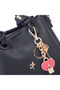 Nasbag Black Women's Charmlı Mini Handbag and Crossbody Bag - 8