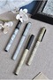 4 Pcs Pen Vintage Map Atlas Themed Oil-Based Oil Ink Pen 0.7 Blue