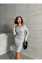 Off-Shoulder Midi Dress -Ka12343 - 7