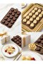Silicone Chocolate and Dessert Mold with Royal Crown Figure - 15 Cavity Flexible Cake Decoration, Soap Making - 2