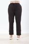 Elastic Waist Relaxed Fit Plus Size Women's Jeans - 2