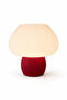 Ribba Modern Lampshade |   Modern Minimal Design |   Red & White |   25X20 cm - 6