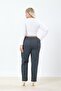 Elastic Waist Relaxed Fit Plus Size Women's Jeans - 5