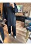 Women's Diving Fabric Half-Zipper Tracksuit Set - 3