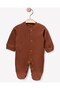 Baby Boy 3-6 / 6-9 Months Printed 3-Piece Jumpsuit Set with Booties and Bottom Fasteners - 7