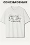 Stranger Things Lights Printed Premium Oversize Cotton T-Shirt