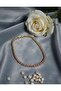 Pink Stone Gold Steel Waterway Bracelet - 2