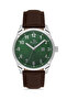 Hds-pl-1219gb-k10 leather strap men's watch with calendar