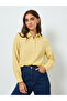 Women Yellow Textured Linen Long Sleeve Shirt - 4