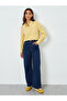 Women Yellow Textured Linen Long Sleeve Shirt - 2