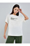 Women White Printed T-Shirt and Straight Pyjama Set - 2