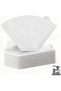 100 Count #4 Coffee Filters for Pour Over, Oxygen-Bleached White Paper