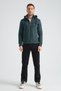 Dark Green Premium Winter Men's Tracksuit Set Regular Hooded - 2