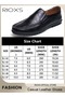 Mens Business Formal Shoes, Faux Leather Shoes, Round Toe Fashion Oxford Flat Shoes, Slip-on Loafers - 6