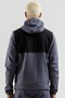 Engineered Hr Fleece I Men's Full-Length Zip-Up and Hooded Tracksuit Set Titanium - 2