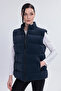 Women's Navy Blue Nova Fabric Inflatable Vest - 4