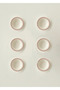 Rose Porcelain 6-Piece Soup Bowl (15 cm)