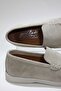 Men's 100% Genuine Leather Orthopedic Sole Model Laceless Shoes - 7