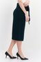 Women Plain Midi Skirts, Green - 2
