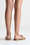 Harville Women's Genuine Leather Slippers Caramel - 8