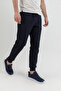 Sportswear Men's Lightweight Slim and Ribbed Cuffed Bottom Navy Blue - 2
