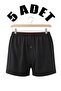 Men's Buttoned Cotton 5-Piece Boxer Shorts That Do Not Cause Rash