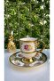 Kosova Ayakli 6-Person Porcelain Coffee Cup - 2