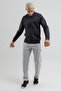 Fleece Men's Wool-Blend and Straight-Leg Sweatpants Gray - 5