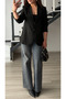 Black Slim Fit Blazer Jacket - 5