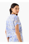 Cotton Crop Top with Cutwork Embroidery - 4