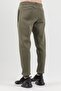 Sportswear Men's Lightweight Slim and Ribbed Cuffed Bottom Khaki - 3