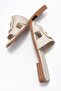 Harville Women's Genuine Leather Slippers Beige - 5