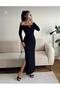 Women's Buckled Madonna Collar Dress - 4