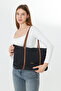 Isola Black Large Size Striped Waterproof Women's Shoulder Bag - 3