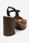 Darrel Women's Genuine Leather Clogs Sandals Tan Suede - 3