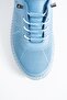 Seste Laser Sole Stitched Genuine Leather Women's Shoes Denim Blue Skin - 5