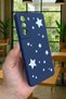 Samsung Galaxy S22 Compatible Mini Star Patterned Silicone Shock Absorbing Classic Protected Rubber Case - 4