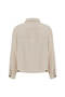Ecru Corduroy Shirt Jacket - 3
