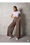 Women's pleated palazzo pants with hidden pockets - 5
