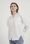 Armalife 3963 pocket detail comfortable fit basic women's shirt - 2