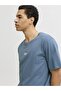 Crew Neck Logo Printed T-Shirt - Corp - 3